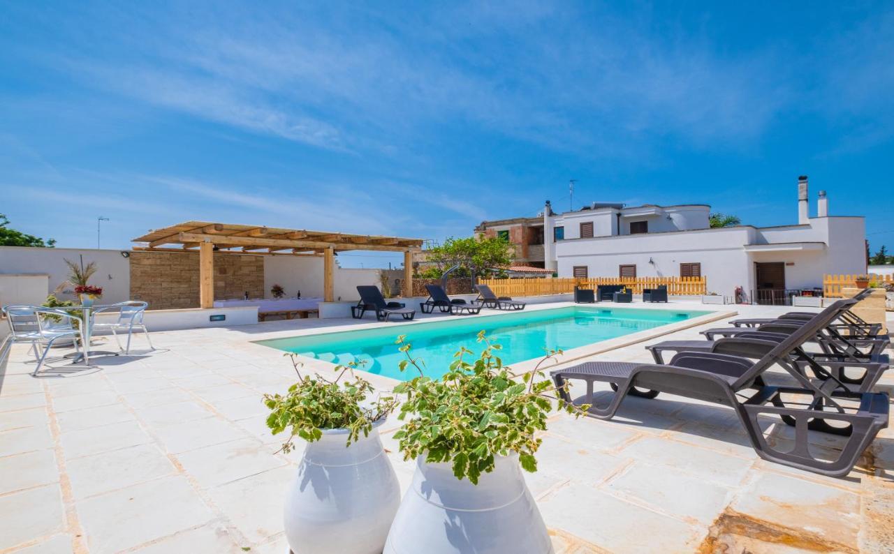 Dependance Specchia With Pool Apartment Exterior photo